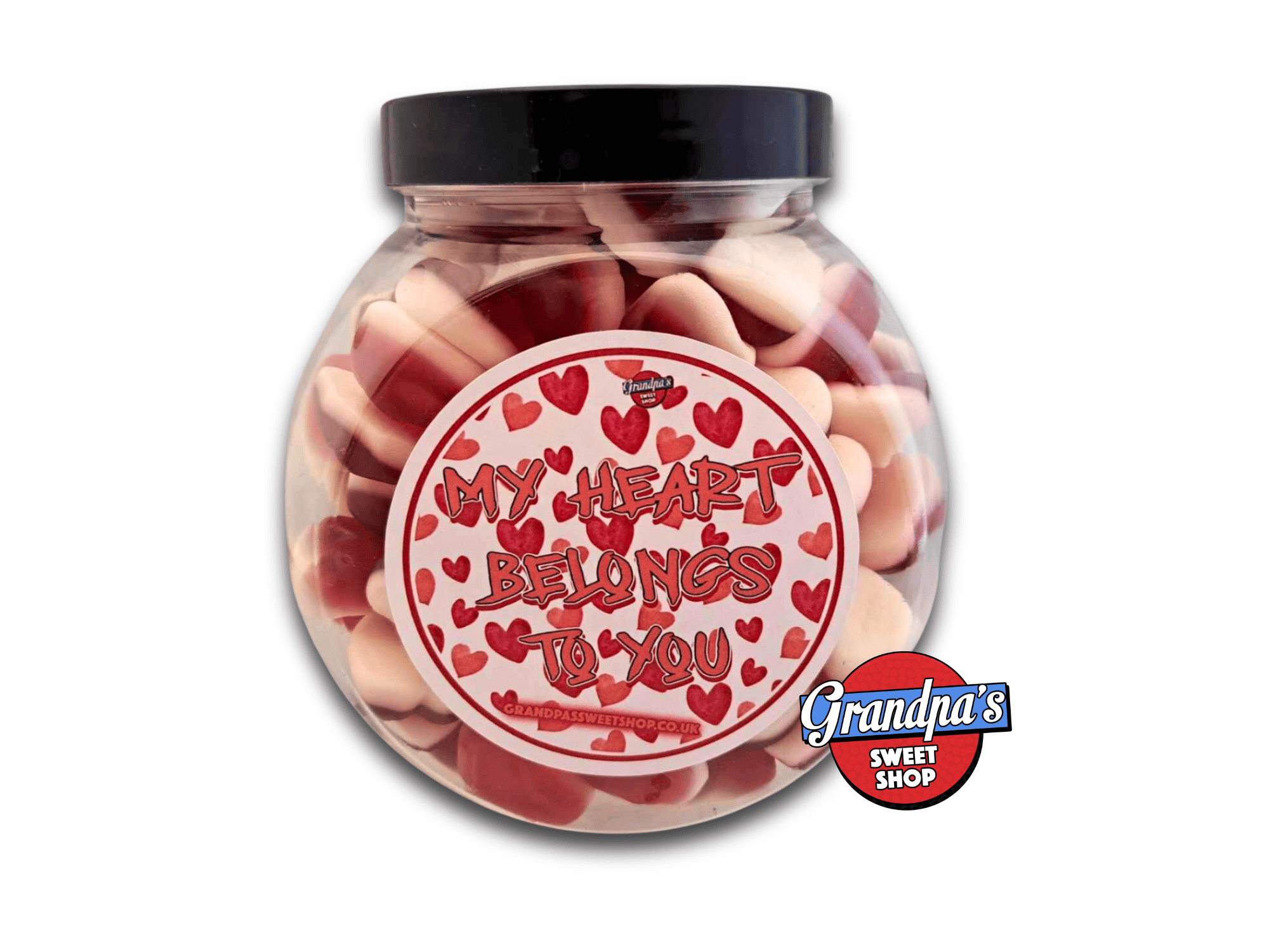 Your heart belongs to me sweet jar